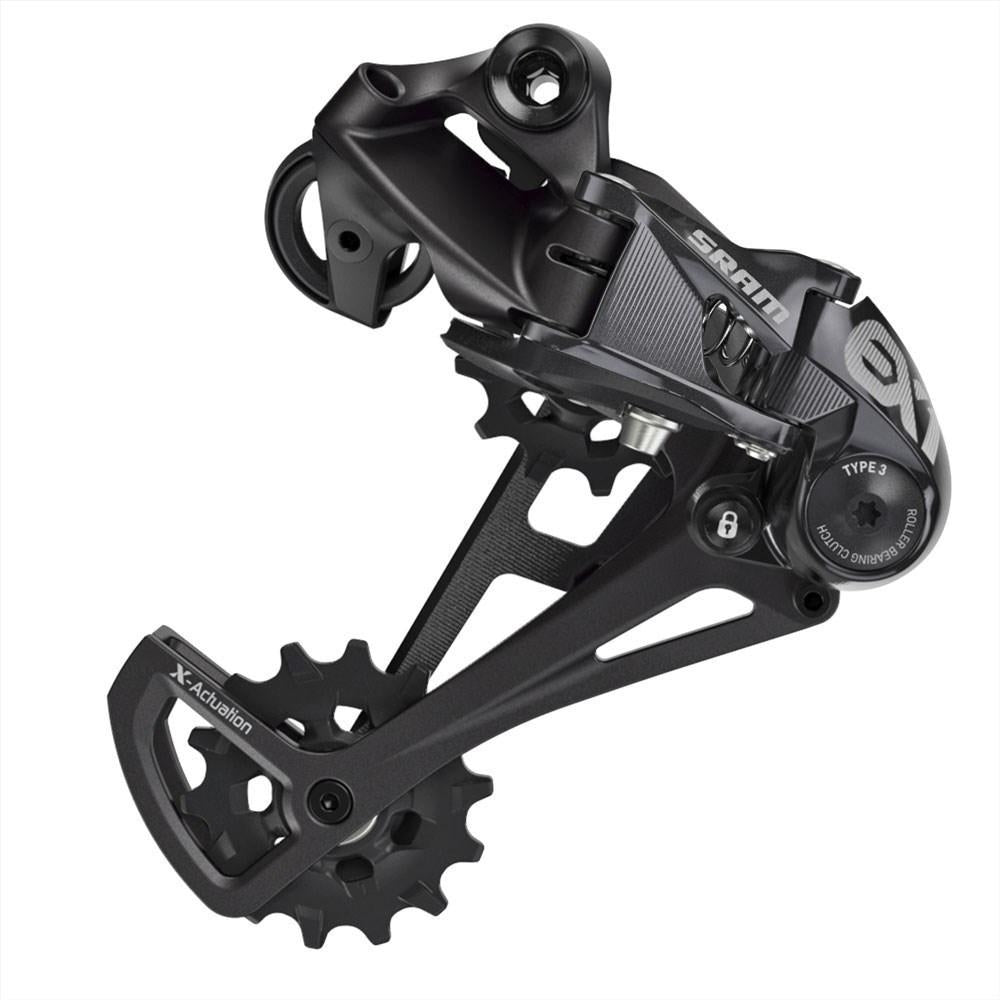 Cambio Trasero EX1 1x8 Velocidades Caja Larga Negro (Máx. 48T)