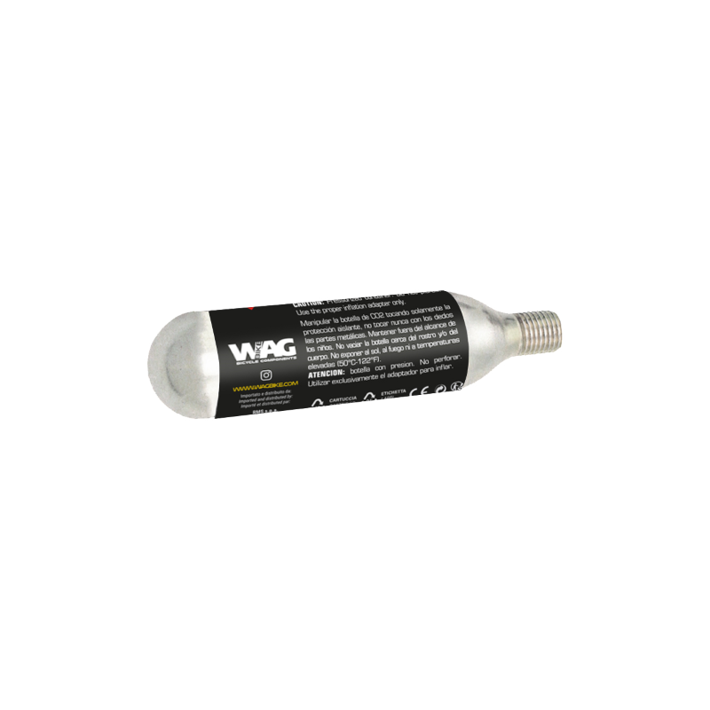 2 Bombonas CO2 25gr C-Rosca WAG - WAG | ARS Bike Parts