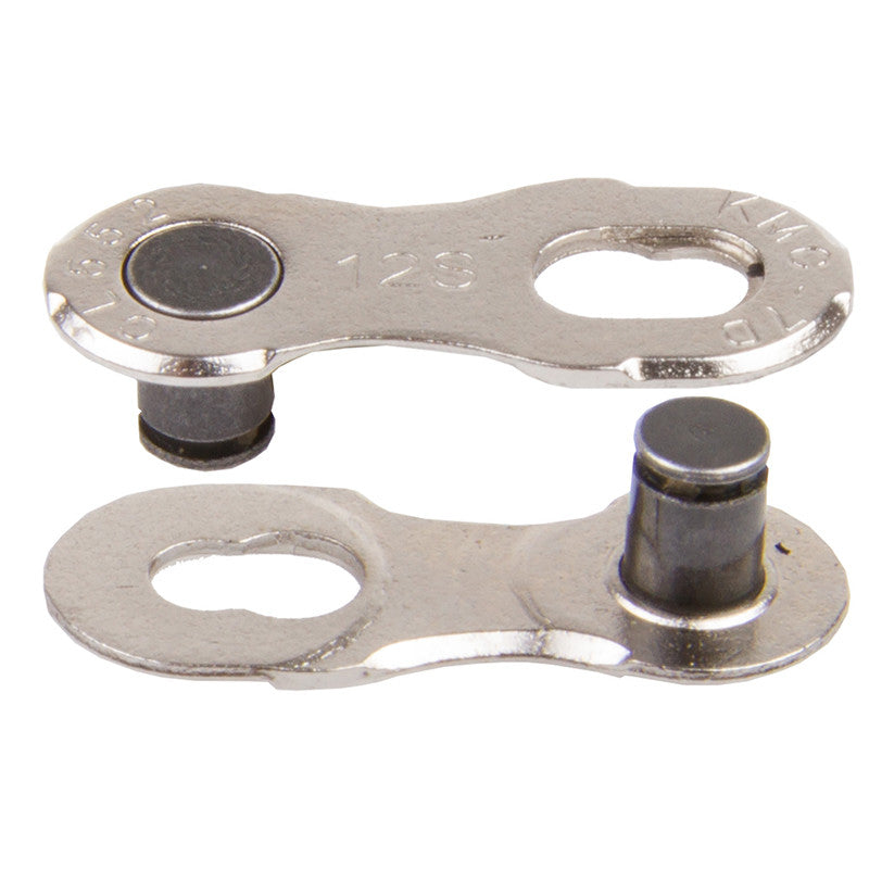 2 Enganches Cadena Kmc Plata 12v - KMC | ARS Bike Parts