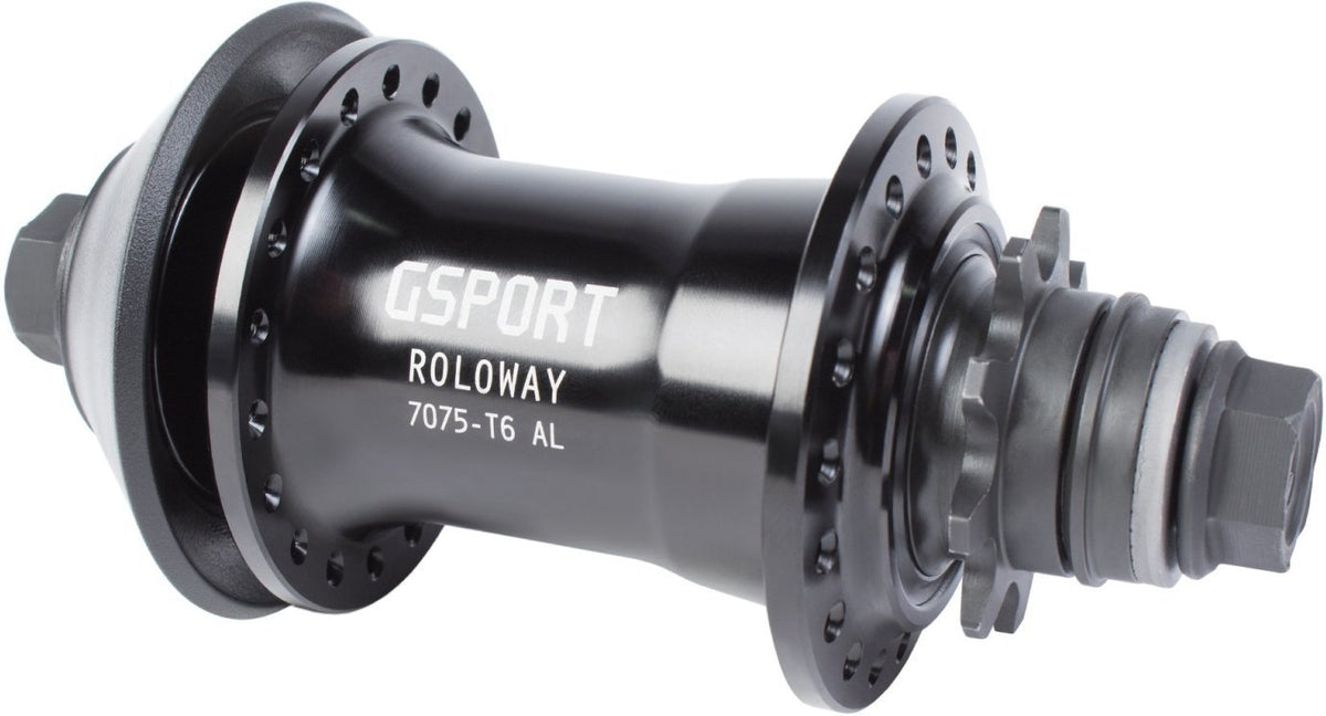 Buje Trasero De Cassette G-Sport Roloway 9t, 36h, Rhd/Lhd, 14mm, Negro