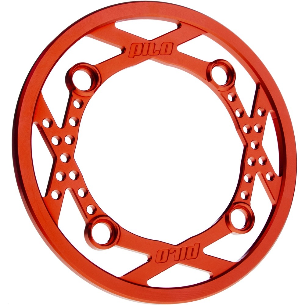 Cubre Platos 36 Dientes PILO Anclaje 104 mm (rojo) - PILO | ARS Bike Parts
