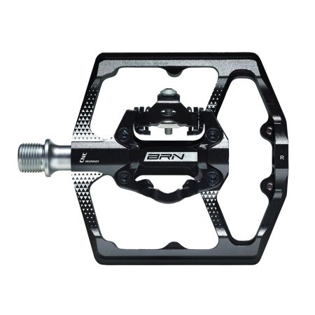 Pedales BRN Linx Aluminio Negro