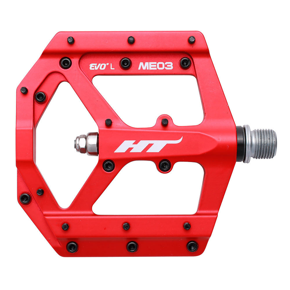 Pedales Descenso HT Me03 (rojo Mate)