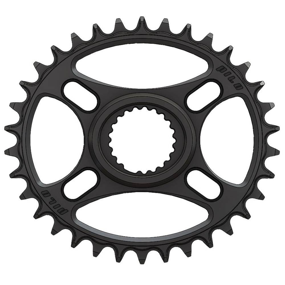 Plato PILO C-32 Ovalado para SHIMANO Direct Mount (34 Dientes)