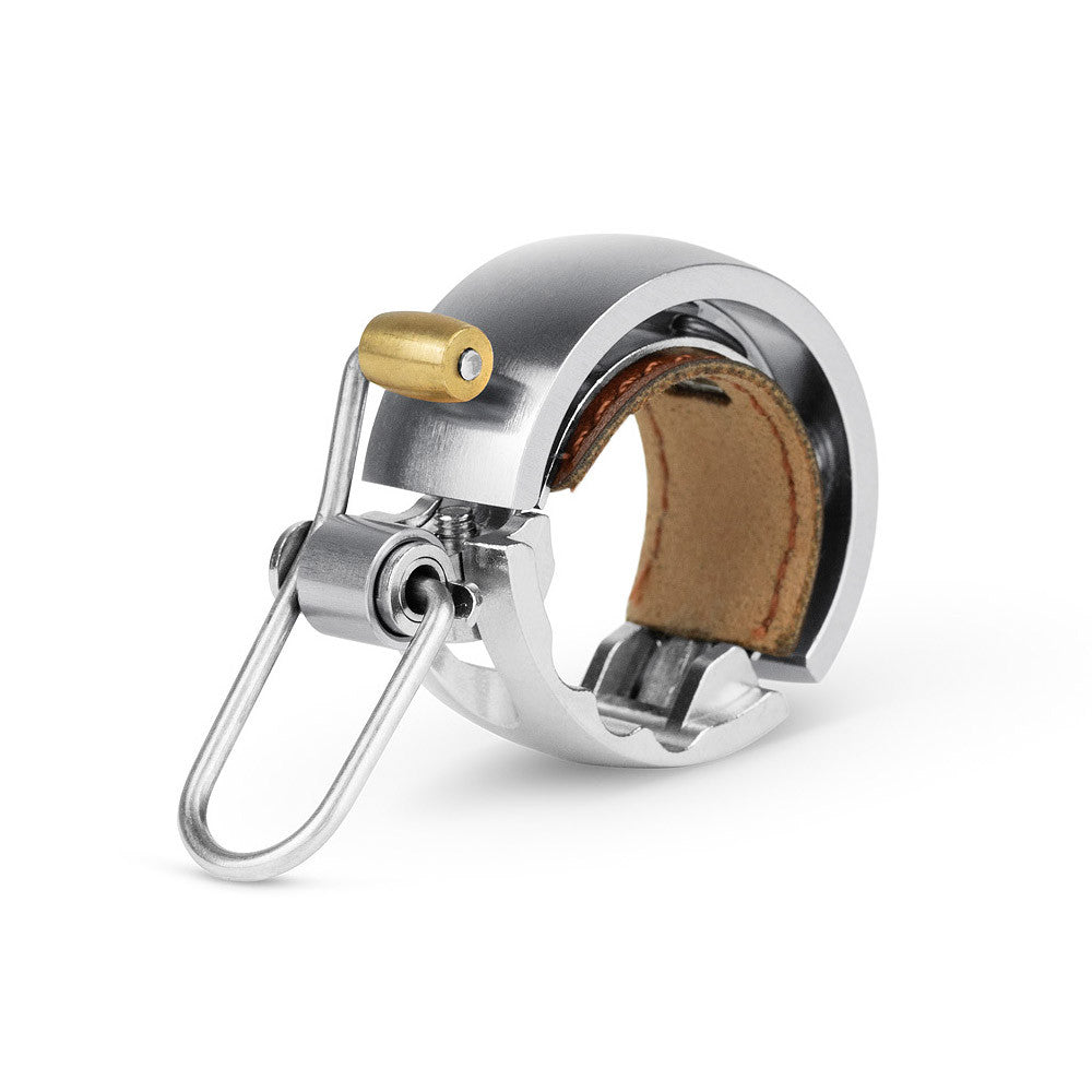 Timbre Knog Oi Luxe Pequeño (plata)