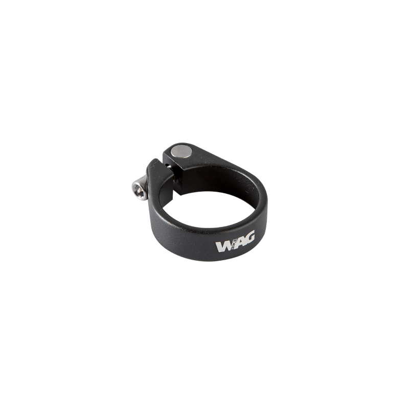 Abrazadera Tija Sillín C-Tornillo 34.9mm Negra WAG - WAG | ARS Bike Parts