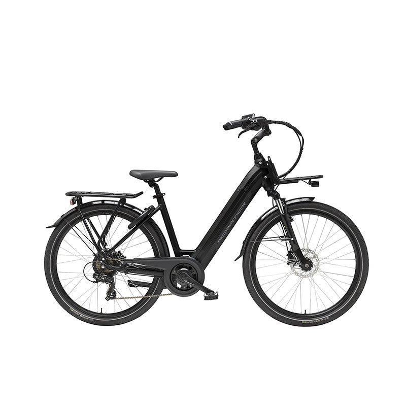 Adriatica Bicicleta e1 3.0 Lady E-BIKE 26" Negro Mate Bateria Integrada 504wh Hydraulic Disc - ADRIATICA | ARS Bike Parts