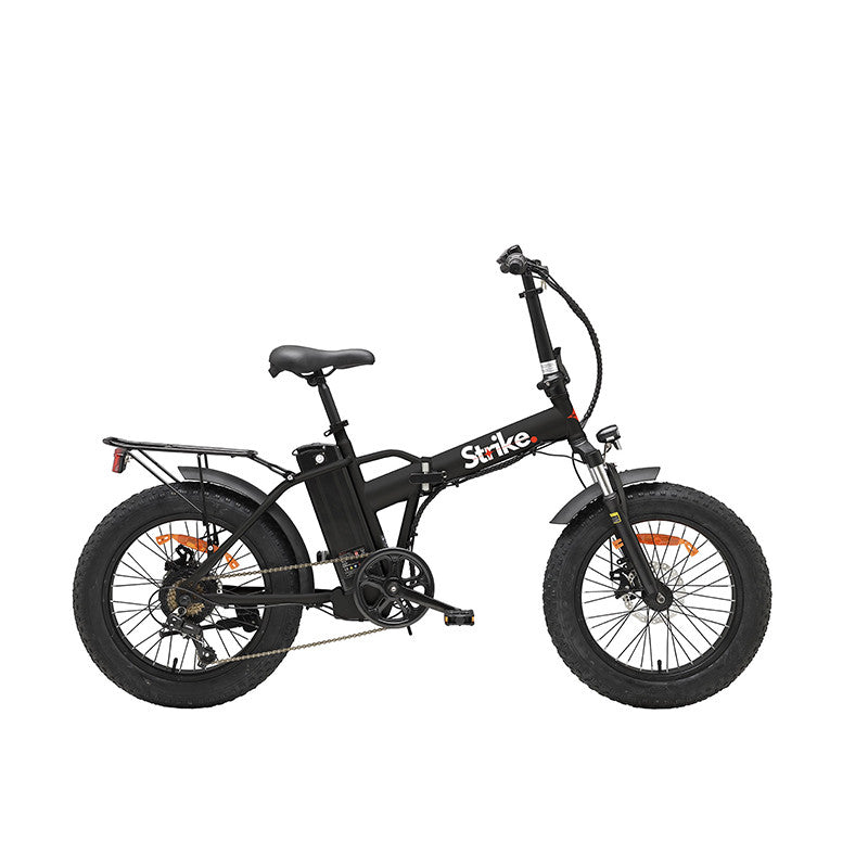 Adriatica Bicicleta Fat Strike 20" 6v Plegable Negro Mate E-BIKE - ADRIATICA | ARS Bike Parts