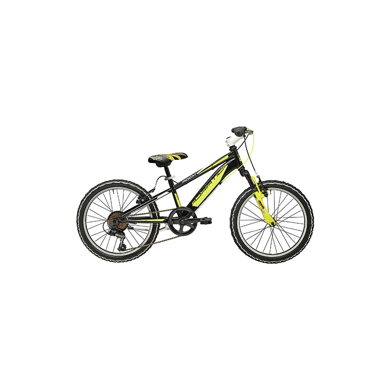 Adriatica Bicicleta Rock 20" 6v Negro-Amarillo - ADRIATICA | ARS Bike Parts