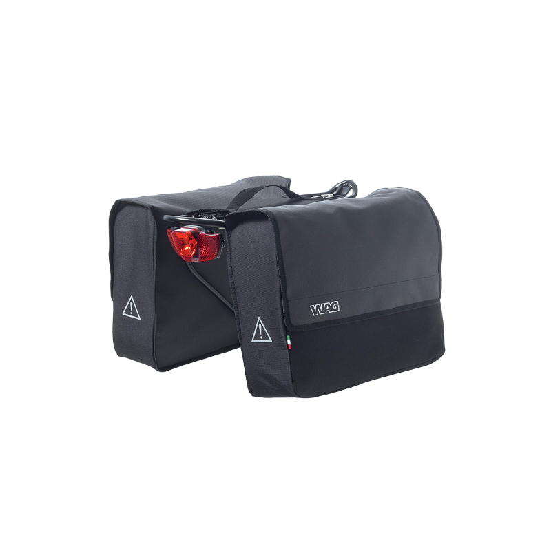 Bolsa Portaequipajes City Rígida Negra WAG - WAG | ARS Bike Parts