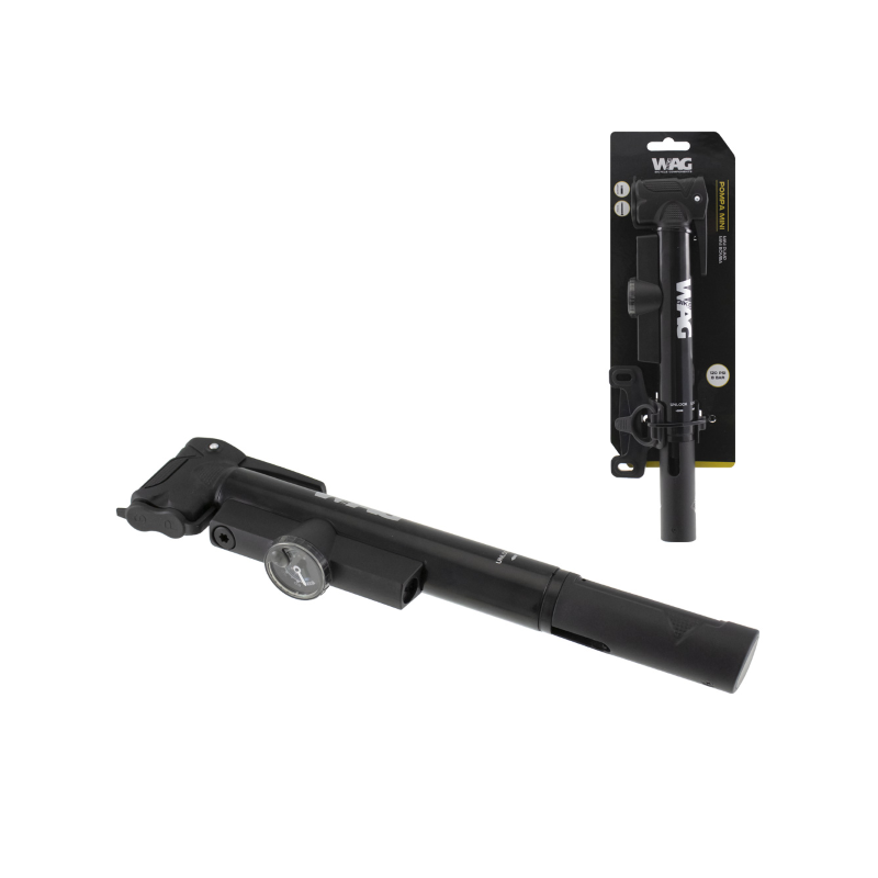 Bomba Mini Telescopica One-Way C-Manometro WAG - WAG | ARS Bike Parts