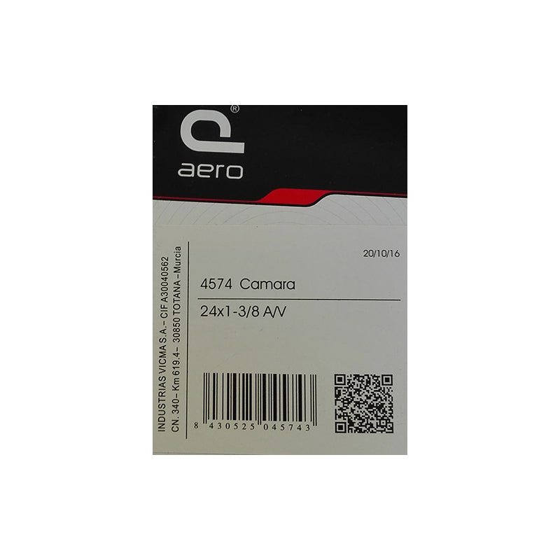 Camara 600a 24x1 3-8 V-Schr Vicma Aero - VICMA | ARS Bike Parts