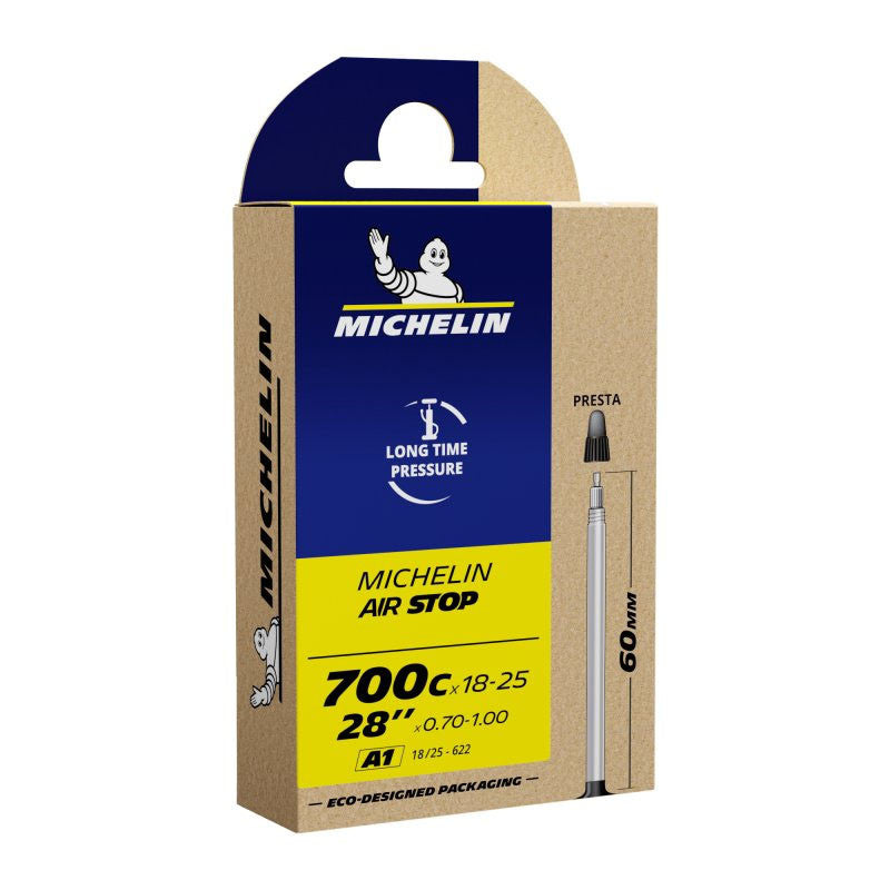 MICHELIN Camara 700x18-25 a1 Airstop Valvula Presta 60mm - MICHELIN | ARS Bike Parts
