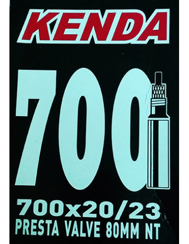 Camara 700x20-23 V-Presta 80mm KENDA - KENDA | ARS Bike Parts