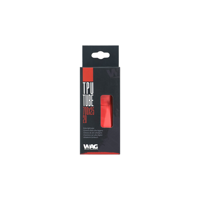 Camara 700x25-28 V-Presta 60mm Tpu WAG Tpu Superlight V-Desmontable. 40 Gramos - WAG | ARS Bike Parts