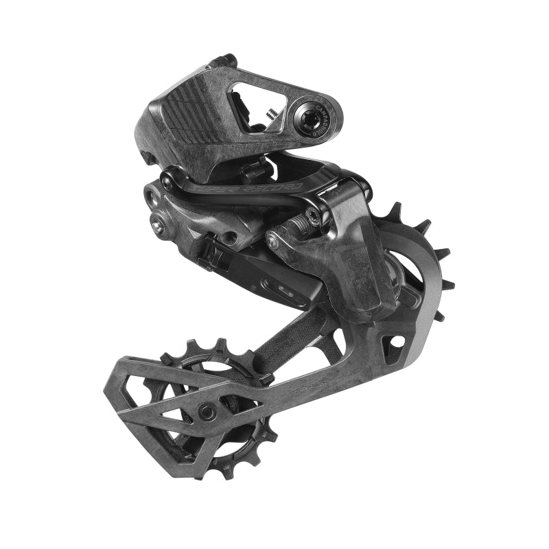 Cambio Super Record Wrl Udh 13v Carbono Negro