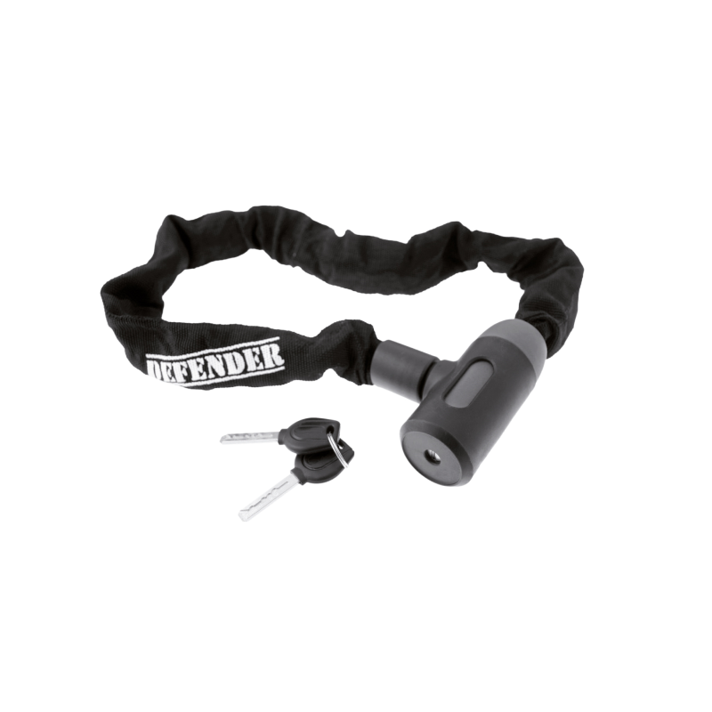 Candado Cadena Recubierta 10x800mm Negro WAG - WAG | ARS Bike Parts
