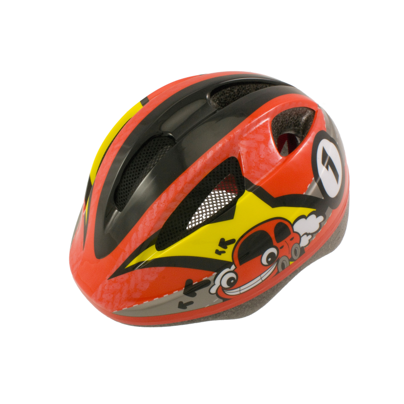 Casco Infantil Out-Mould Car Rojo T.XS WAG 48-52cm