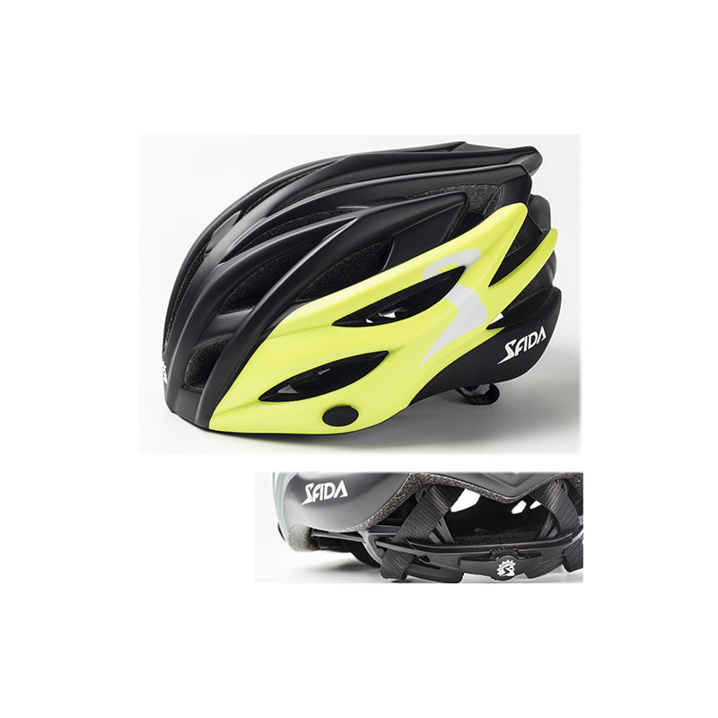 Casco Sfida Leggero Negro/Amarillo T-S/M *
