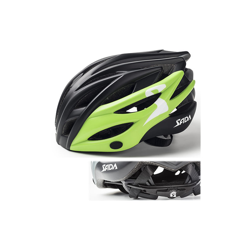 Casco Sfida Leggero Negro/Verde T- S/M *