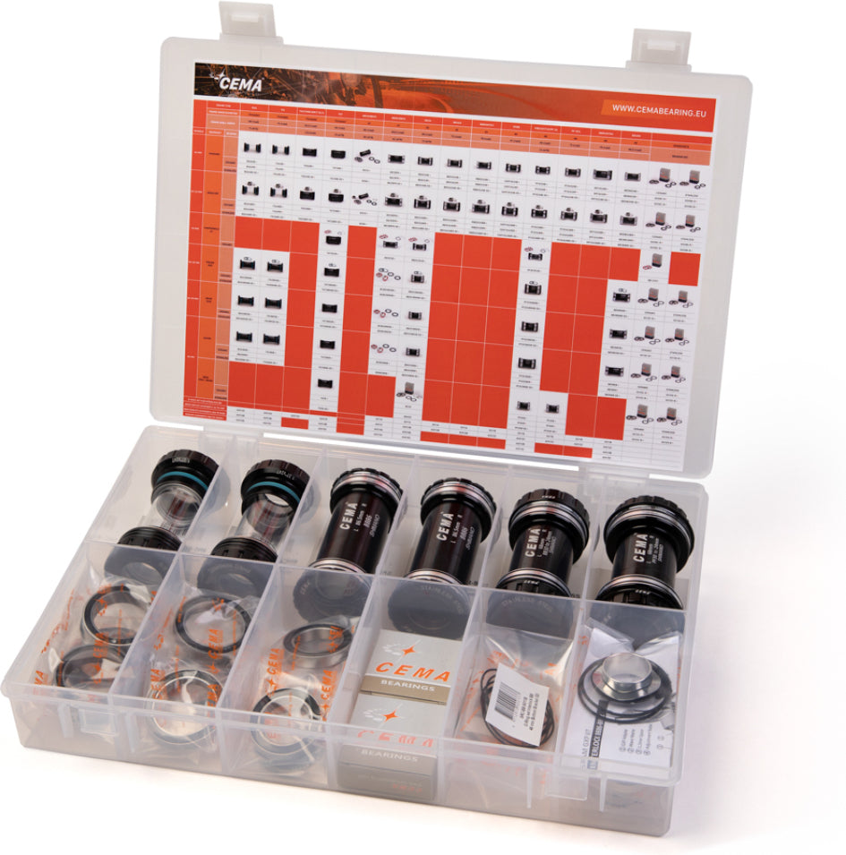 Caja variada de pedalieres - Acero inoxidable