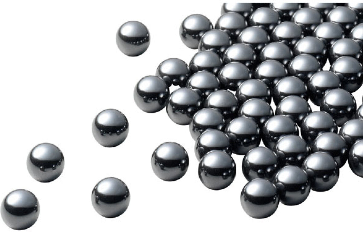 Bolas de Cerámica Cema 1/4" Bolsa de 100