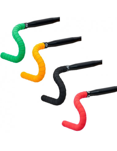 Cinta Manillar Bike Ribbon Corcho Negra Terciopelo - BIKE RIBBON | ARS Bike Parts