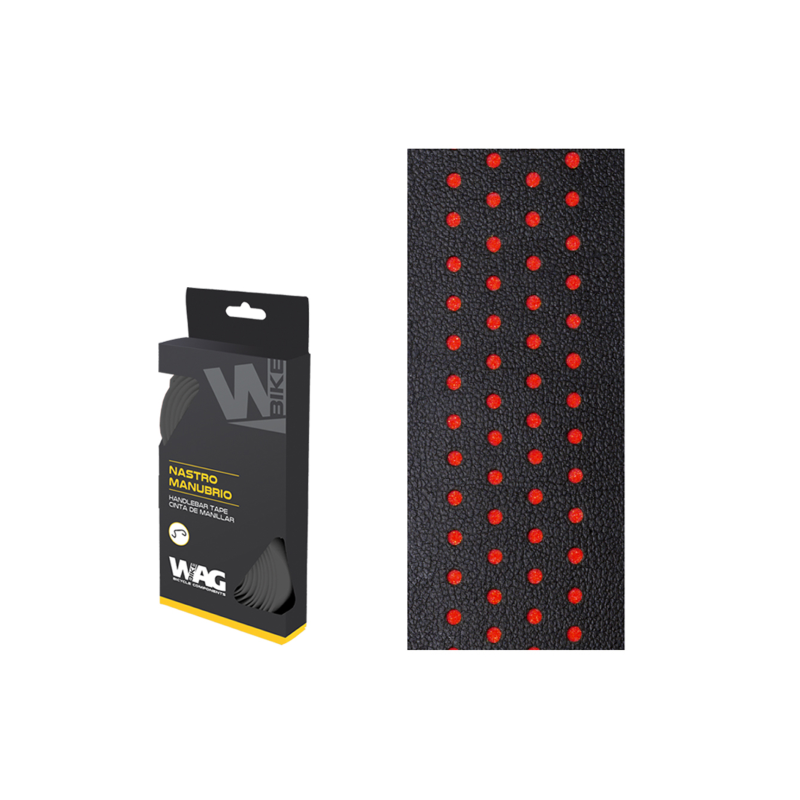 Cinta Manillar Negro-Rojo WAG - WAG | ARS Bike Parts