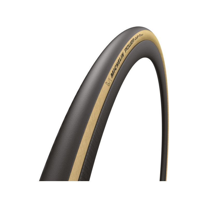 Cubierta 700x25 Power Cup TLR Plegable Negra-Marro