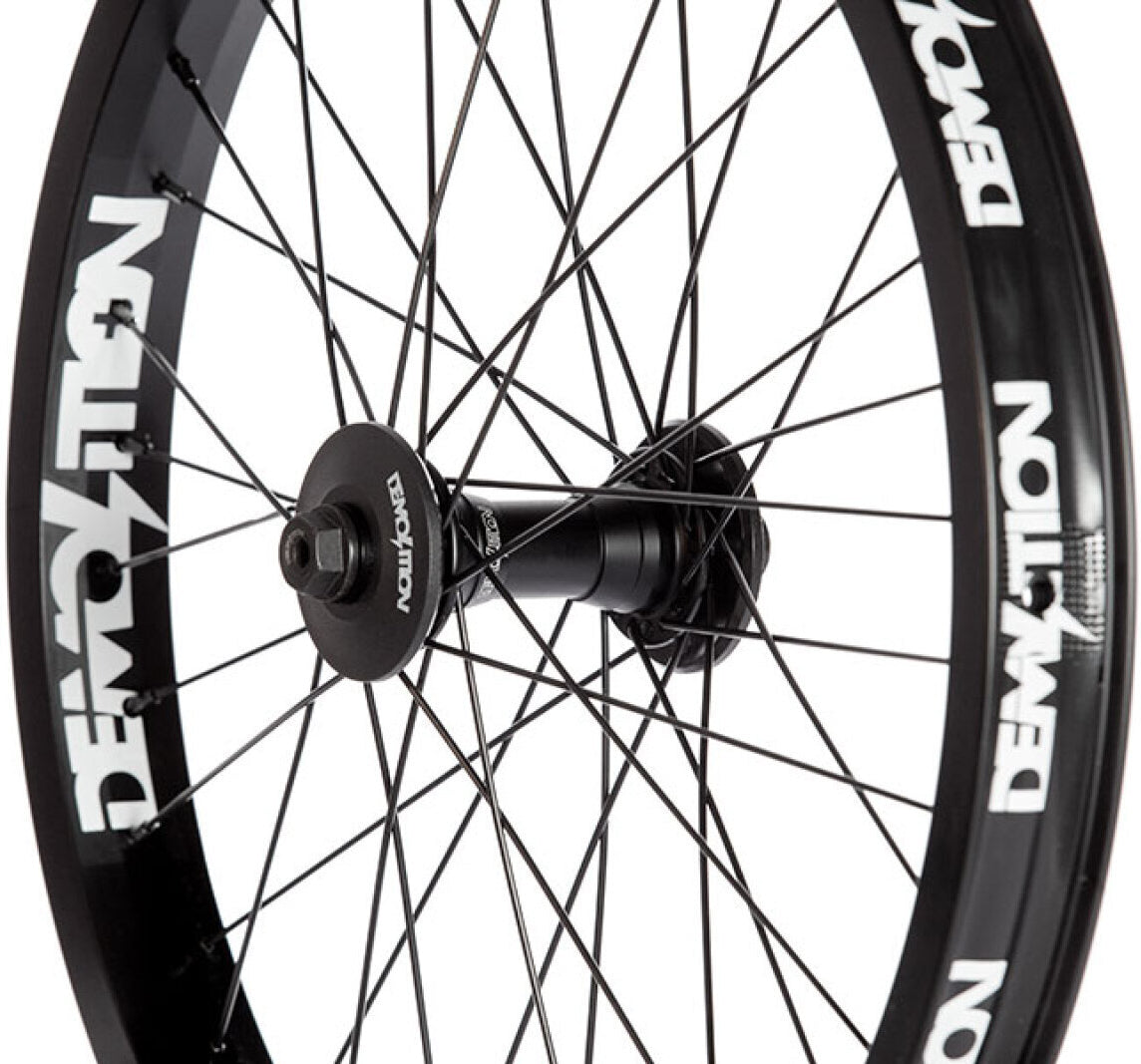Rueda Delantera Demolition Team Plus 20", Negra, Buje Whistler