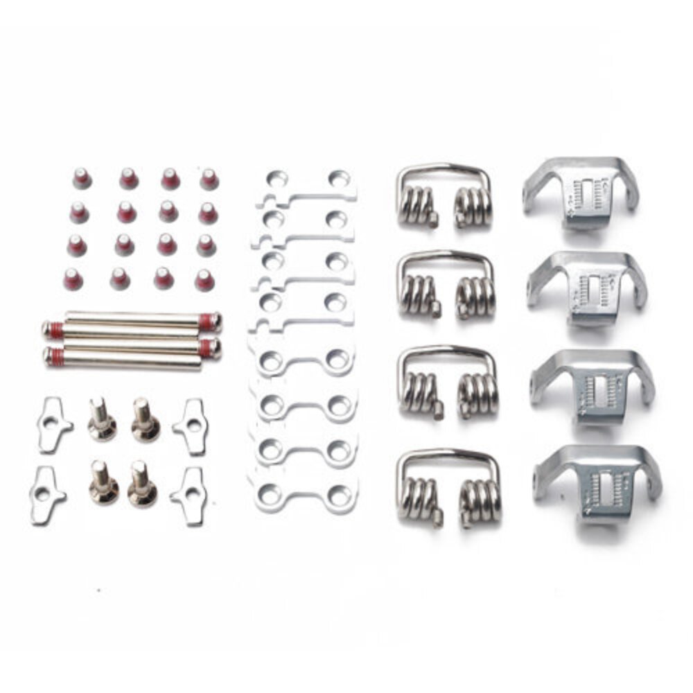 HT Components Despiece Completo Clip Enganche Pedales HT X2-SX (plata) - HT Components | ARS Bike Parts