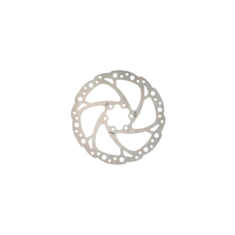 Disco 160mm df1 6 Tornillos Plata WAG - WAG | ARS Bike Parts