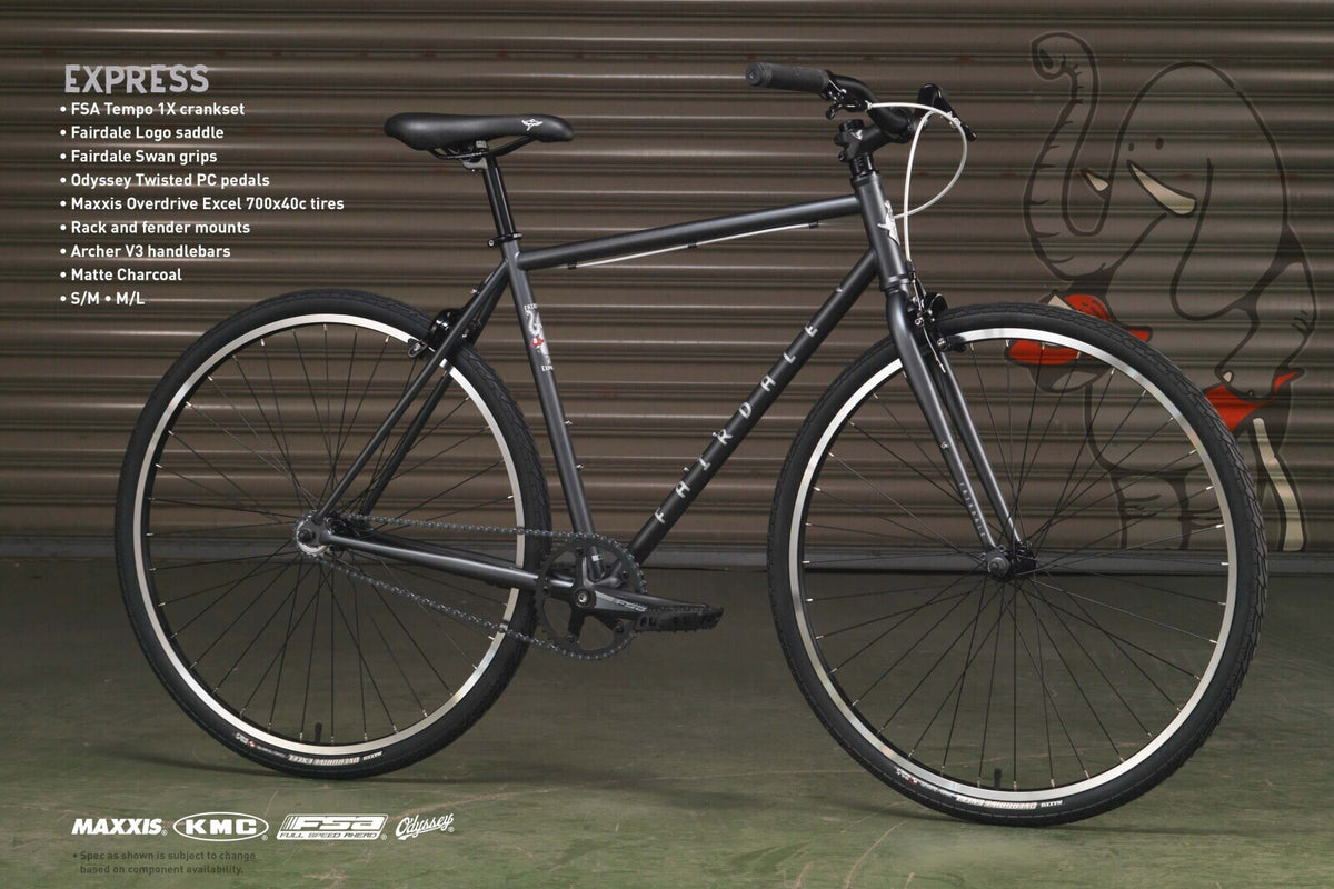 Fairdale Express S/M Matte Charcoal