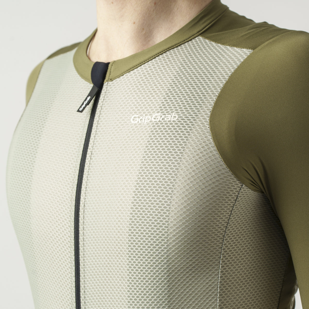 Maillot de manga corta ligero GripGrab PACR, hombre, S, negro