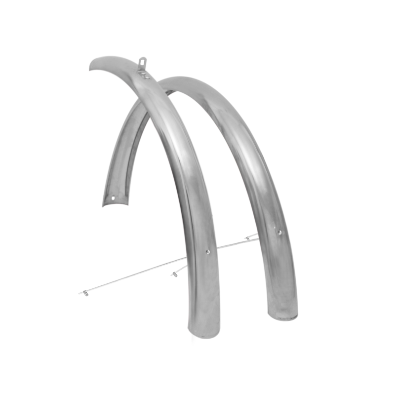 Easy Juego Guardabarros 28 Metalicos Inox. Touring 51mm - EASY | ARS Bike Parts