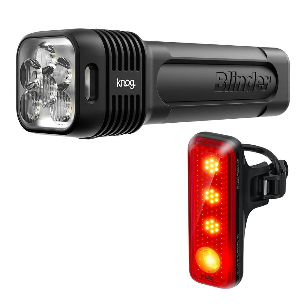 Juego Luces Knog Blinder 1300 + Blinder R-150