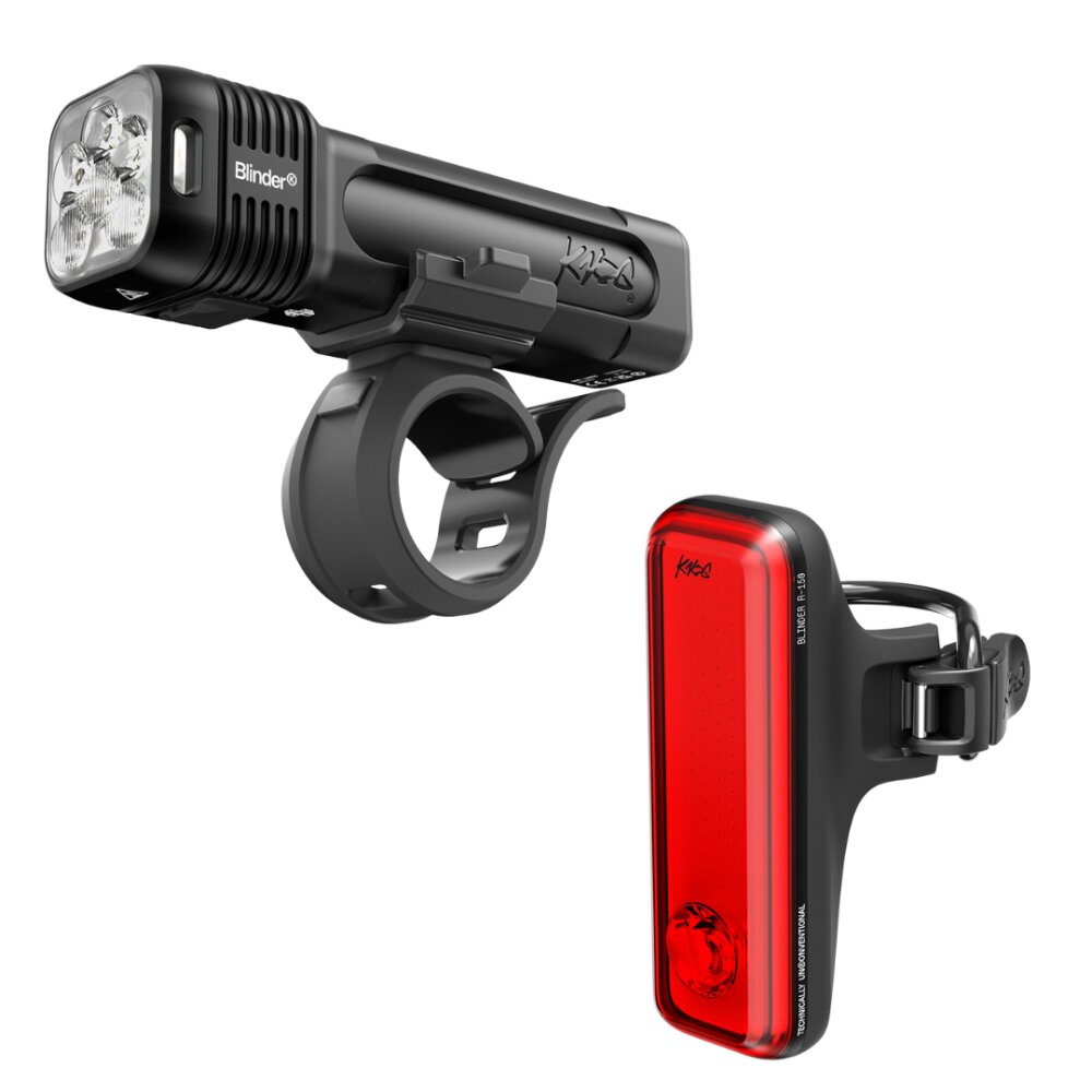 Juego Luces Knog Blinder 1400 + Blinder R-150
