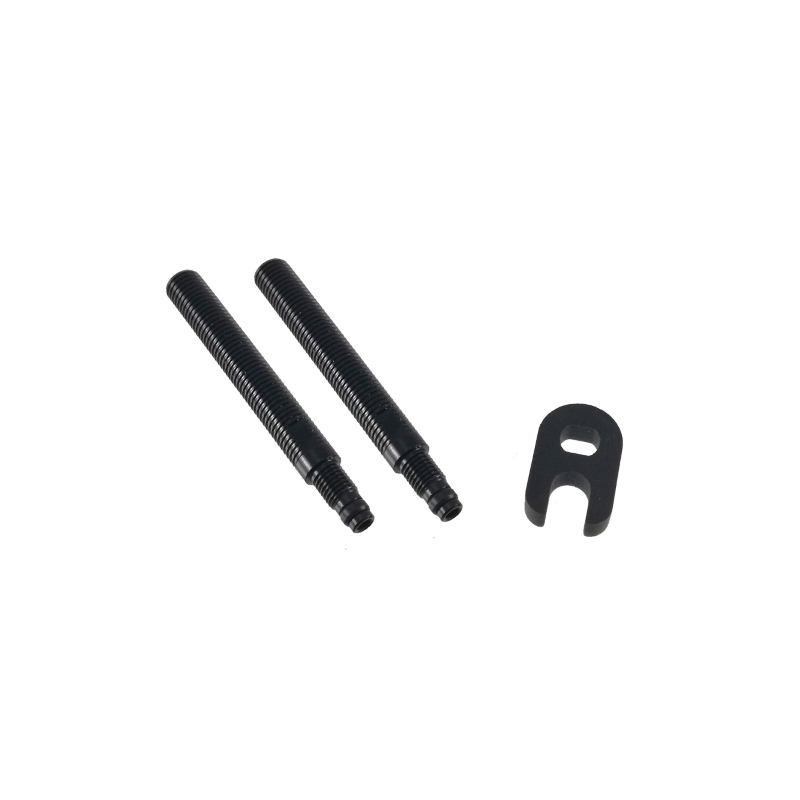 Kit 2 Prolongadores Valvula Presta 40mm Alu WAG Negros - WAG | ARS Bike Parts