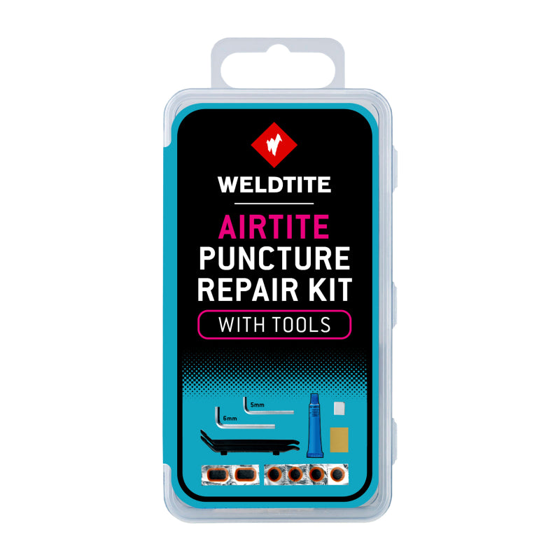 Weldtite Kit de Reparación de Pinchazos Airtite con Herrami - WELDTITE | ARS Bike Parts