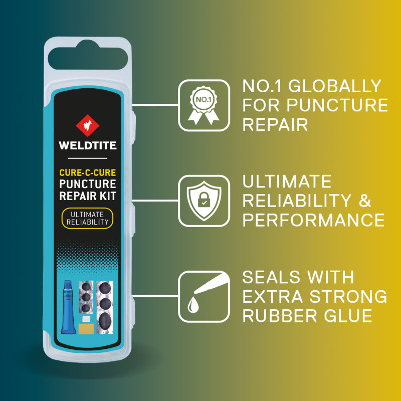 Weldtite Kit de Reparación de Pinchazos Cure-C-Cure - WELDTITE | ARS Bike Parts