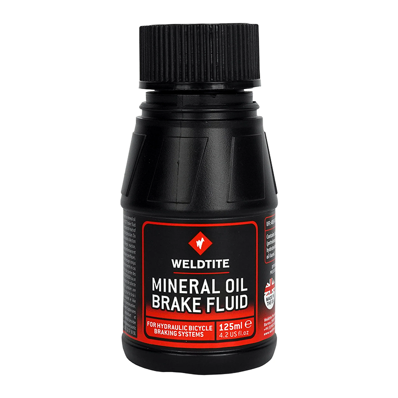 Liquido de Frenos Aceite Mineral Rojo 125ml Weldtite - WELDTITE | ARS Bike Parts
