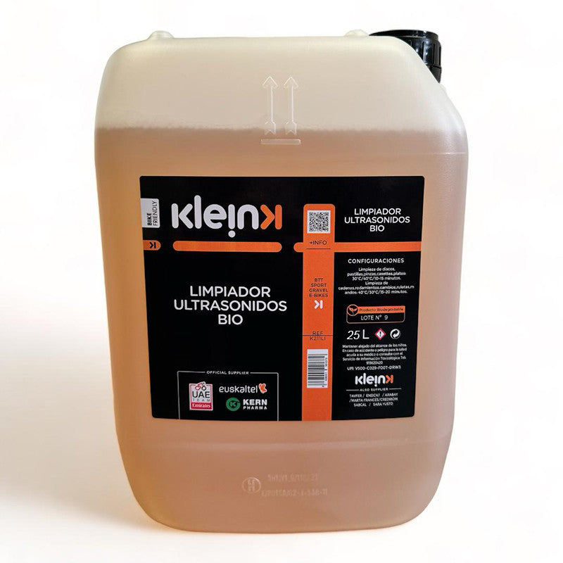 Liquido Limpiador Ecolog. Maquina ut15b 25l Klein para Maquinas Ultrasonidos - KLEIN | ARS Bike Parts