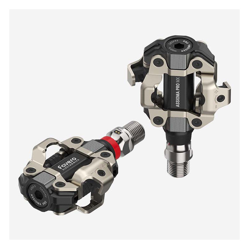Favero Par Pedales Assioma Pro mx-2 con Potenciometro - FAVERO | ARS Bike Parts