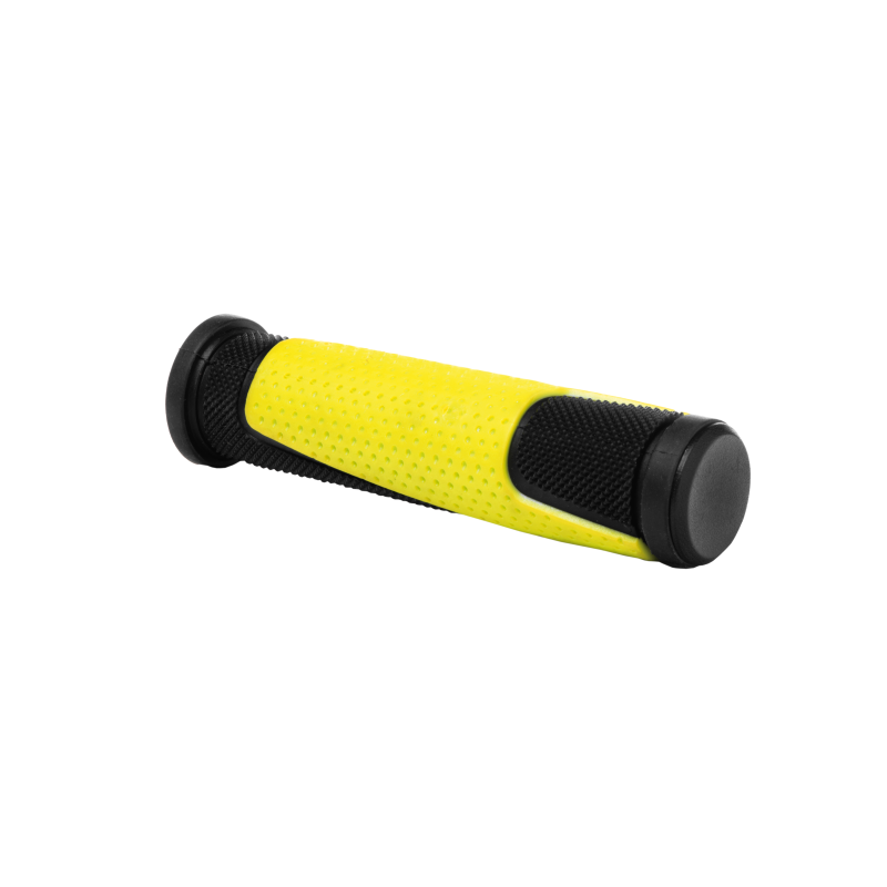Par Puños Double D 125mm Negro-Amarillo WAG - WAG | ARS Bike Parts