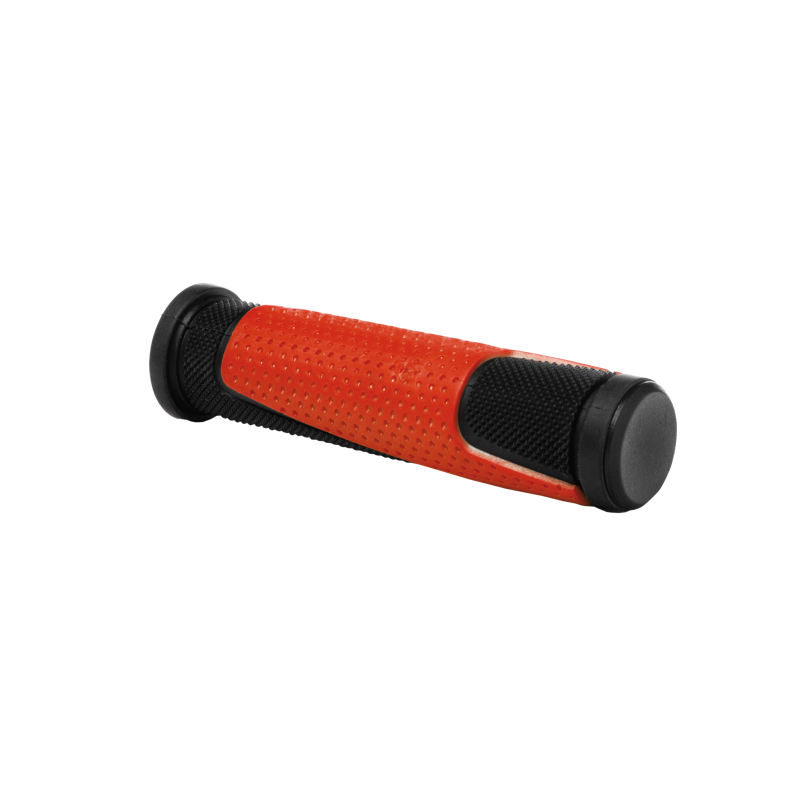 Par Puños Double D 125mm Negro-Rojo WAG - WAG | ARS Bike Parts