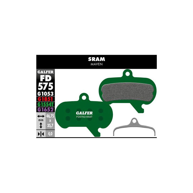 GALFER Bike Pastillas Fd SRAM Maven 2024 GALFER - GALFER BIKE | ARS Bike Parts
