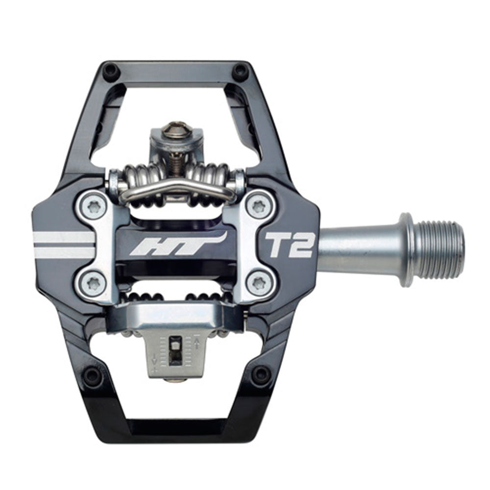 Pedales Enduro HT T2 (negros)