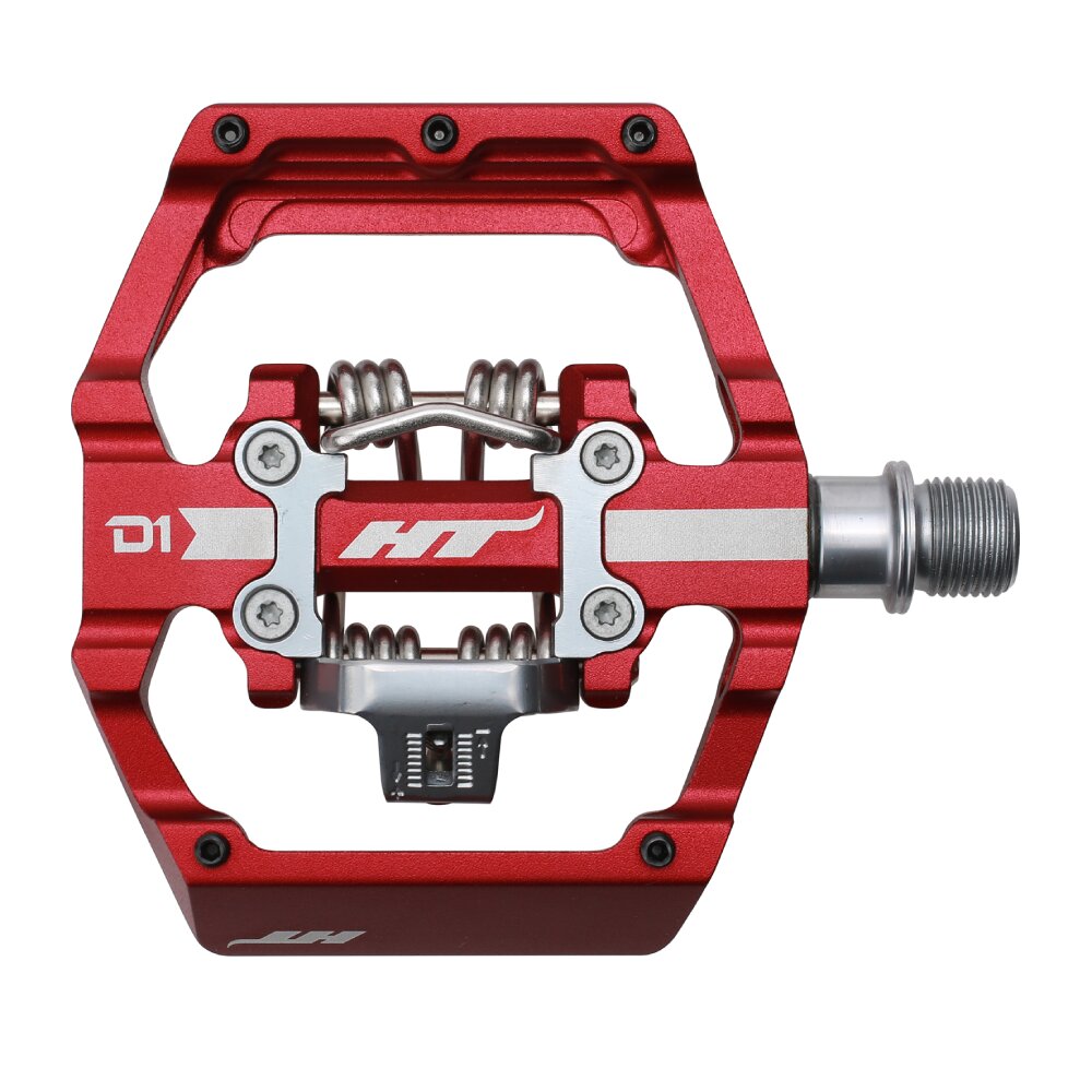 Pedales HT D1 Duo (rojo)