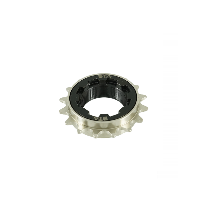Piñon 16d 1-2 x1-8 Cromado-Negro 1v WAG Libre - WAG | ARS Bike Parts
