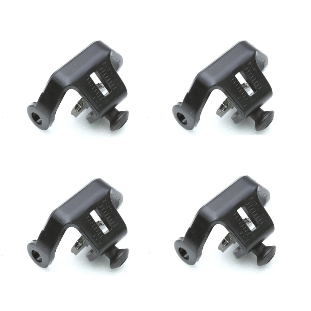 HT Components Placas Fijación Cala Pedales HT T2 (negras) - HT Components | ARS Bike Parts